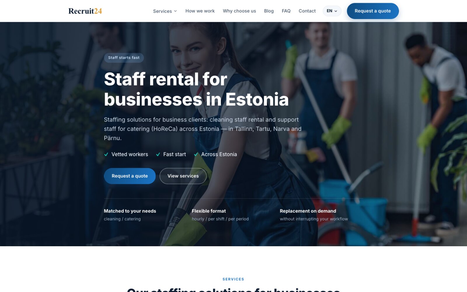 Recruit24 — website by iweb.eu