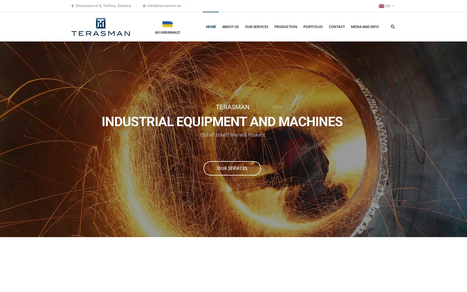 Terasman — website by iweb.eu
